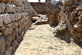 Excavations, Parthian building at Qalatga Darband, Darband-i Rania, Sulaymaniyah Governorate, Iraqi Kurdistan.jpg