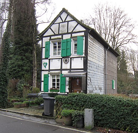 Fachwerkhaus im Kirschbaumer Hof in Solingen