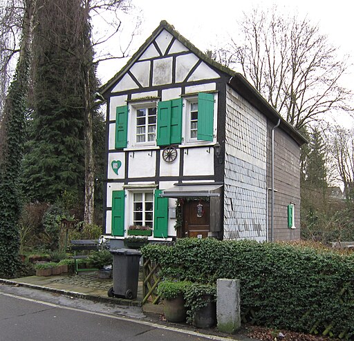 Fachwerkhaus im Kirschbaumer Hof in Solingen