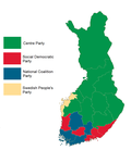 Miniatura para Elecciones parlamentarias de Finlandia de 1999