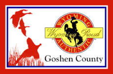 Flag of Goshen County, Wyoming.gif
