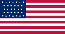 Flag of the United States (1858–1859).svg