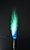 Flame test on copper sulfat