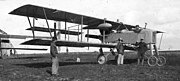 Avion (nouveau Voisin) de L'escadrille V.114 basée à Fleury-sur-Aire (1916). Guerre 1914-1918.