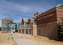 Focus on the Family's Visitor's Welcome Center in Colorado Springs, Colorado Focus on the Family Welcome Center (Colorado Springs).jpg