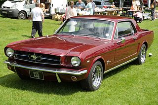 Ford Mustang American car manufactured by Ford