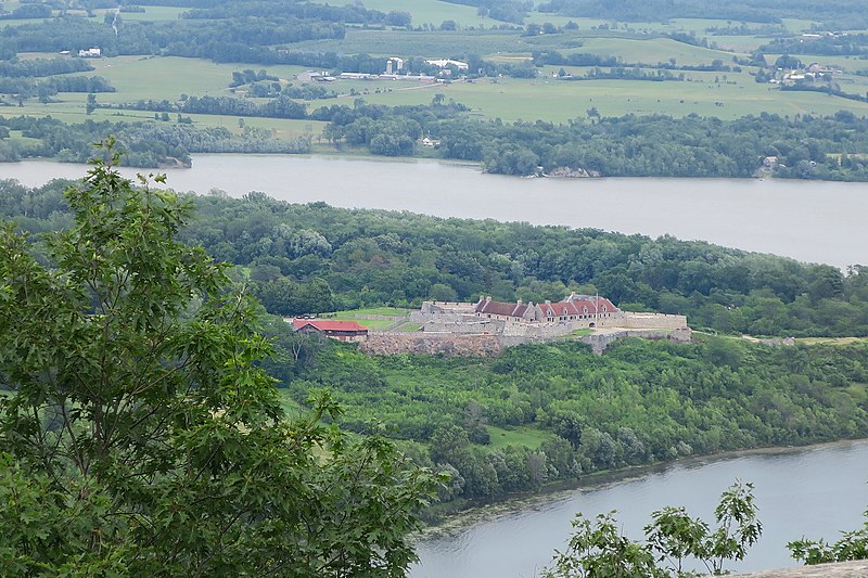 Fort Ticonderoga from Mt Defiance