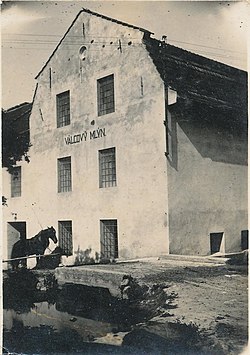 Podobu Fricova mlýna po provedené rekonstrukci v polovině 20. století zachytil malíř Josef Kachlík.[1]