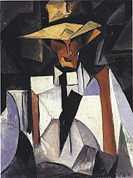 Mand med stråhat (Otto Morach[4]), 1913