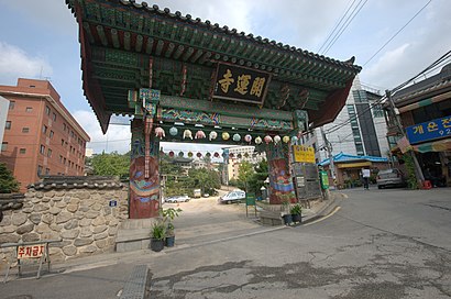 대중 교통으로 개운사길 에 가는법 - 장소에 대해