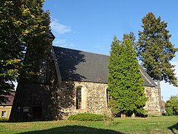 Gahro, Gemeinde Crinitz, Landkreis Elbe-Elster, Brandenburg, denkmalgeschützte Kirche