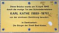 Karl Kathe, Saalebrücke, Bad Kösen, Deutschland