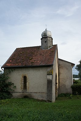 De Kerk van Sint-Odilia in Gelucourt / Gisselfingen, gesticht als Tempelierskapel