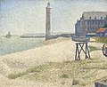Georges Seurat: Leuchtturm bei Honfleur, 1886