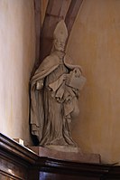 Statue de saint Aignan.