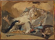 Giovanni Battista Tiepolo - Die Jungfrau, die die Gebete des Heiligen Dominikus empfängt - 1976.765 - Museum of Fine Arts.jpg