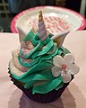 Glittery Unicorn Themed Cupcake (30373289817).jpg
