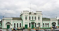 Estación estación, vista desde la plaza de la estación, 2009