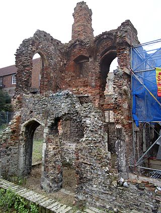 <span class="mw-page-title-main">Great Yarmouth Grey Friary</span>