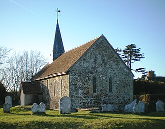 The church from the south east Greatham Church (Edited).jpg