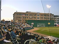 Fluor Field at the West End, site of game two of the March series against South Carolina. GreenvilleDrive.jpg