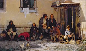 Զեմստվոն ճաշում է (1872, Տրետյակովյան պատկերասրահ)