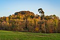 Großbottwar - Jungviehweide - Blick auf die Westseite des Forstkopfs im Herbst (1) *