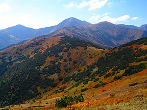 Summit in autumn