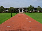 Houston Baptist University, located in Sharpstown, is a private Baptist university.