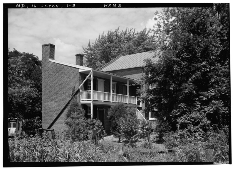 File:Historic American Buildings Survey John O. Brostrup, Photographer August 3, 1936 11-25 A. M. VIEW FROM SOUTHEAST - John S. Layton House, Sundown Road (State Route 420) and State HABS MD,16-LATOV,1-3.tif