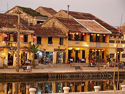 The old town of Hoi An, Vietnam.