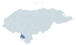 Miniatuur voor Bestand:Honduras map, HN-VA.svg