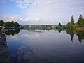 Le lac du Huelgoat vu de sa rive sud-est.