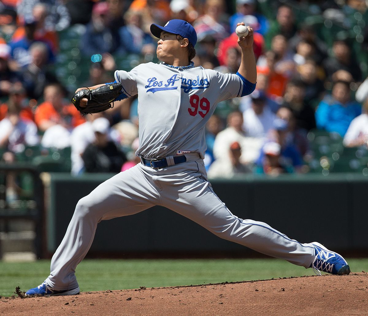 2013 Hyun-jin Ryu Game Worn Los Angeles Dodgers Rookie Uniform