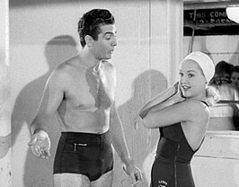 Betty Grable en Victor Mature in I Wake Up Screaming