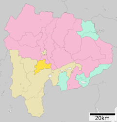 Ichikawamisato - Carte