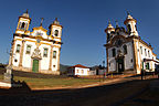 Ouro Preto, Minas Gerais, Brazylia - Widok na mias