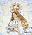 Imagen de la Virgen de Valsordo en un mosaico (Cebreros).jpg