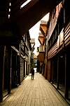 A scene at Bryggen