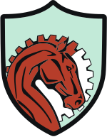 Odznak praporu bojové služby (Estonsko). Svg