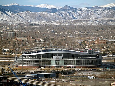 Empower Field at Mile High, home of the Denver Broncos of the National Football League (NFL)