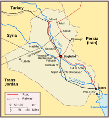 Iraq in 1945 IraqWWII en.svg