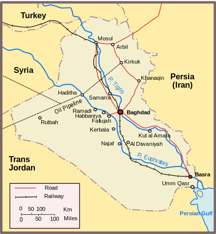 Iraq in 1945