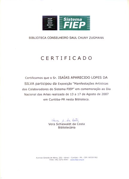 File:Isaias aparecido Lopes da Silva Manifestações Artísticas.jpg