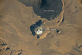 Oct 31 (3): Trou au Natron and Tarso Toussidé in northern Chad on February 12, 2023