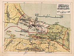 Istanbul Vilayet with the Sanjaks of Çatalca and Izmit — Memalik-i Mahruse-i Shahane-ye Mahsus Mukemmel ve Mufassal Atlas (1907).jpg