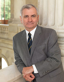 Reed during the 112th Congress Jack Reed, official portrait, 112th Congress 2.jpg