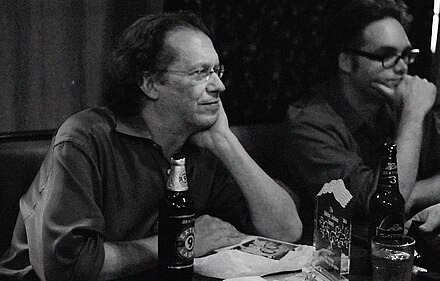 Jack Womack at the KGB Bar, NYC, 2008