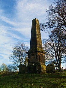 Gardiner Monument erected in 1853 by Alexander Ritchie from public subscription James Gardiner (British Army officer).jpg
