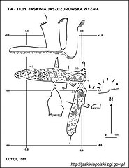 Plan jaskini